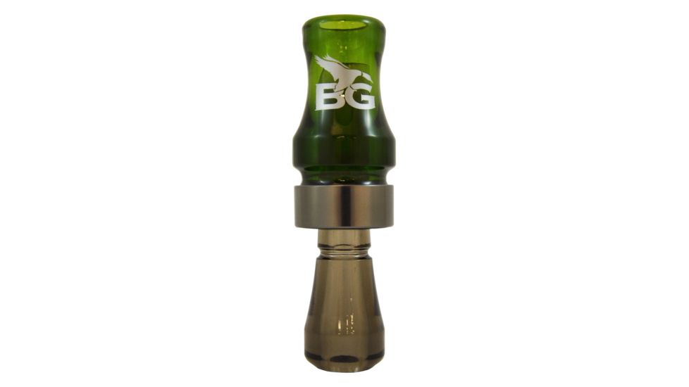 Buck Gardner Double Cross Short Barrel Double Reed, Polycarbonate, Camo Green/Smoke DN3PC-CG/S