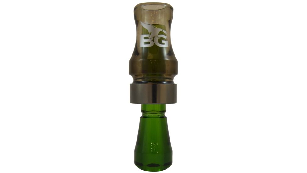 Buck Gardner Double Cross Short Barrel Double Reed, Polycarbonate, Smoke/Camo Green DN3PC-S/CG