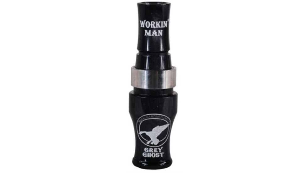 Buck Gardner Grey Ghost Canada Goose Call, Acrylic, Black Pearl, GG-BP/BP