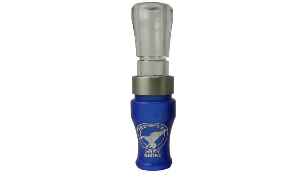 Buck Gardner Grey Ghost Goose Call, Acrylic/Poly, Blue Pearl/Clear ACP-GG-BLP/CCH