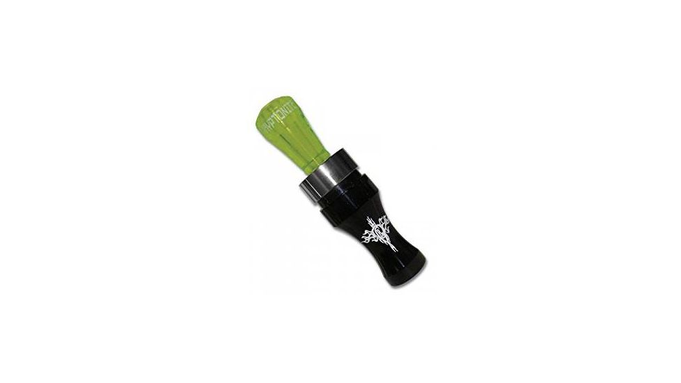 Buck Gardner Kryptonite Acrylic, Competition Single Reed, Black Pearl/ Fluorescent Green, KRYPTO-BP/FG-SB