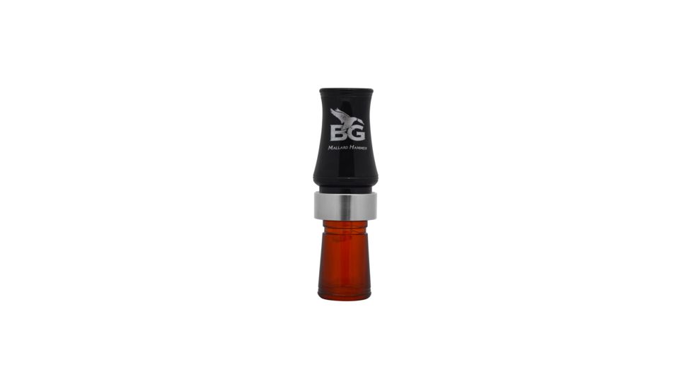 Buck Gardner Mallard Hammer, Cajun-Style Double Reed, Black/Bourbon MH-BLK/BRB