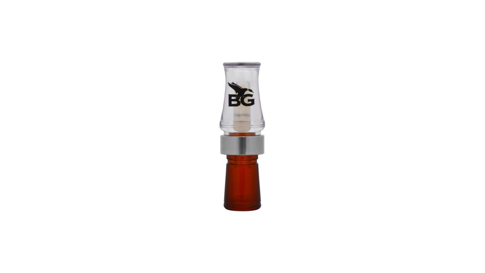 Buck Gardner Mallard Hammer, Cajun-Style Double Reed, Clear/Bourbon MH-C/BRB