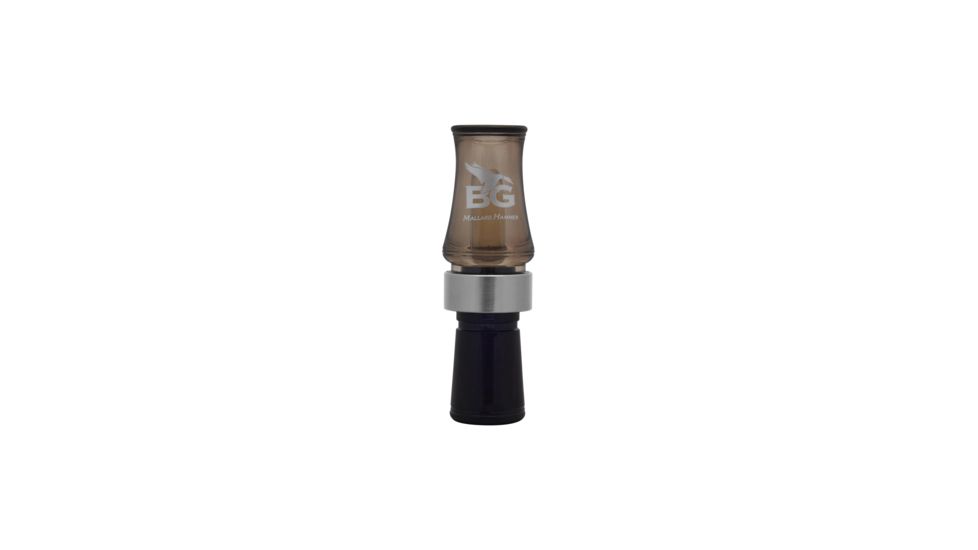 Buck Gardner Mallard Hammer, Cajun-Style Double Reed, Smoke/Black MH-S/BLK