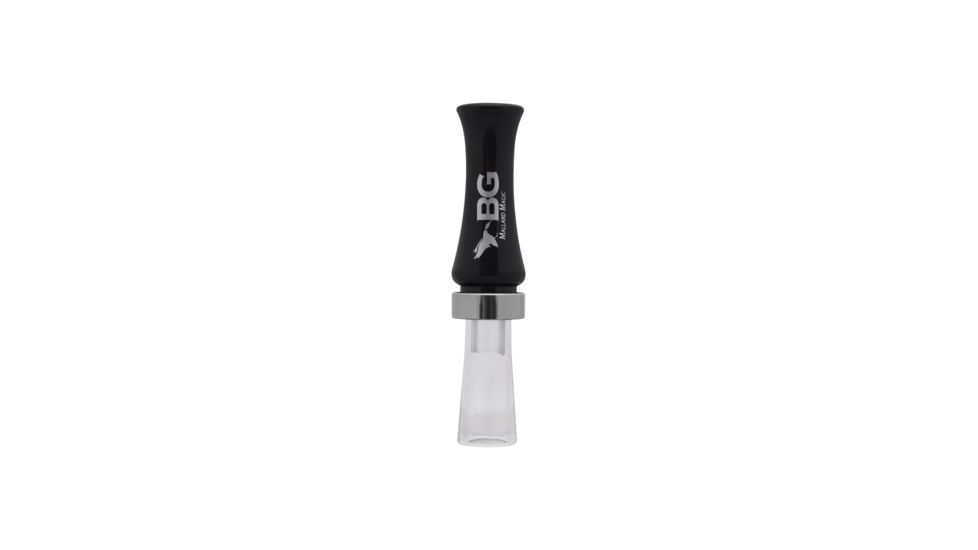 Buck Gardner Mallard Magic, Cajun-Style Double Reed, Black Pearl/Clear MMG-BP/C