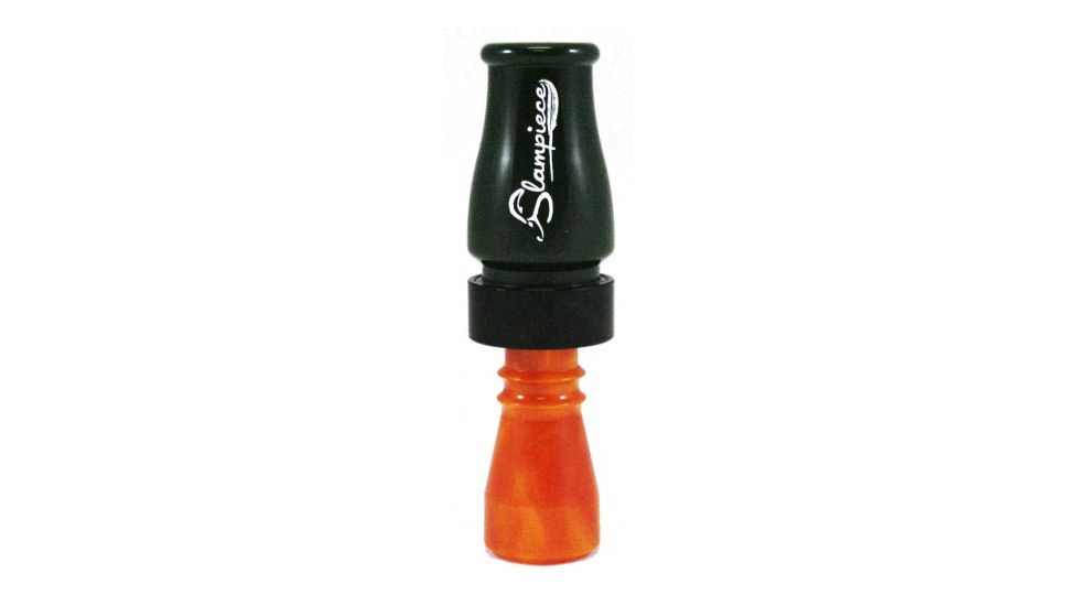 Buck Gardner Slampiece Single Reed, Acrylic, Mallard Green/Orange Pearl SP-MG/OP