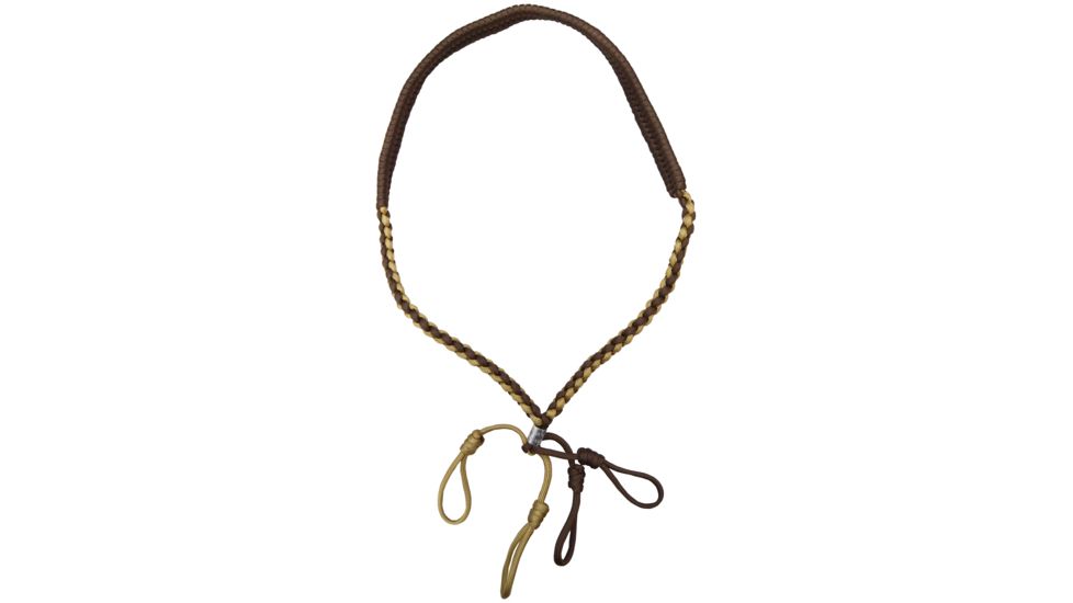 Buck Gardner Standard Braided Lanyard, Brown/Tan L-TB-BG04