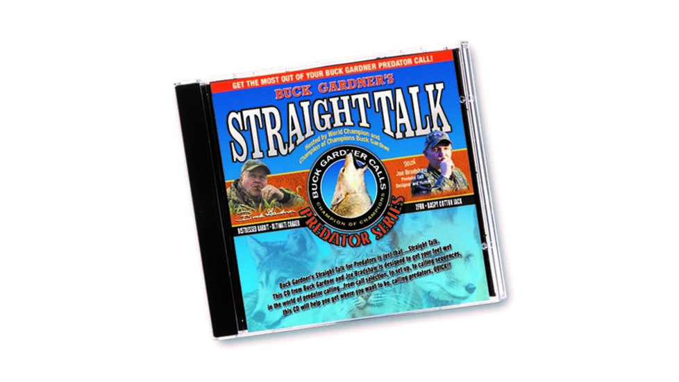 Buck Gardner Straight Talk Predator Calling Instructional CD STP-CD