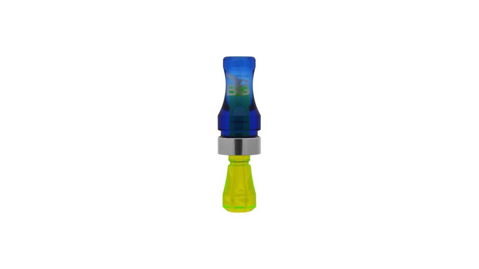 Buck Gardner Tall Timber Single Reed, Polycarbonate, Blue/Fluorescent Green TTP-BLU/FG
