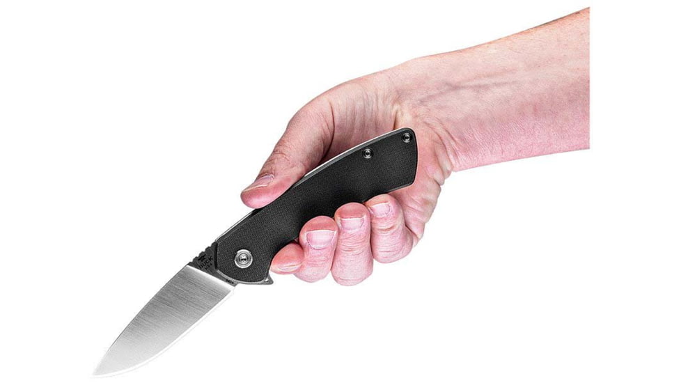 Buck Knives 040 Onset Folding Knife, 3 3/8in, S45VN, Drop Point, Stainless, Black, 4.78, 0040BKS