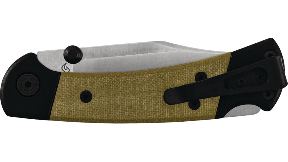 Buck Knives 112 Ranger Sport Knife, 3in, S30V Stainless Steel, Straight, Micarta, Satin, 0112GRS5B/13295