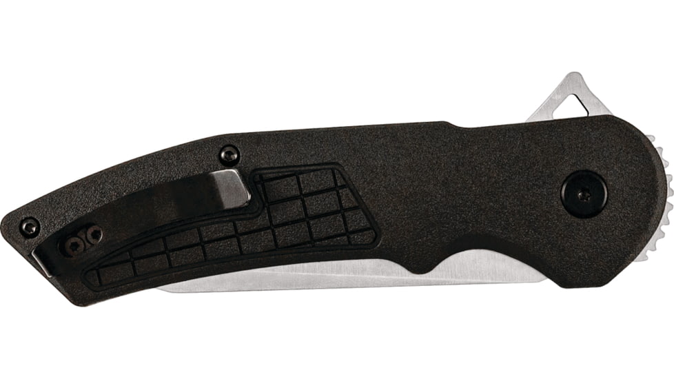 Buck Knives 262 Hexam Assist Knife, 3.33in, 7Cr Stainless Steel, Straight, Aluminum, Satin, Gray, 0262GYSB/13241