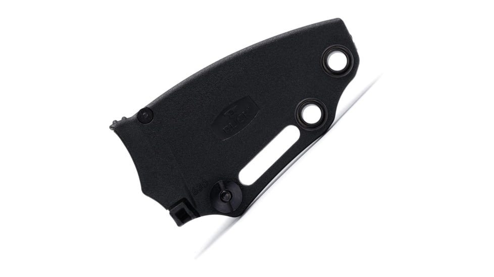 Buck Knives 630 Paklite 2.0 Hide Fixed Blade Knife, 2.75in, 6.75in Overall, Stonewash 420HC Stainless Blade, Drop Point Blade, Black GFN Handle, Black Polypropylene Belt Sheath, 13496