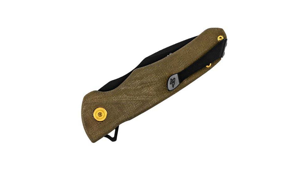 Buck Knives 842 Sprint OPS Pro 2022 Legacy Collection Knife, 3.125in, S45VN, Straight, Micarta, Cerakote, 0842GRSLEB/13339
