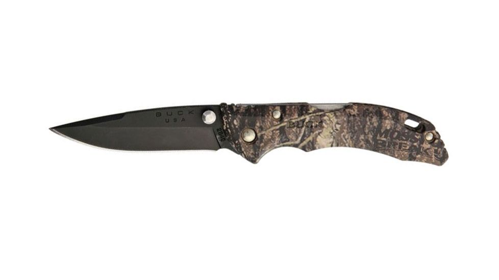 Buck Knives Bantam BBW Mossy Oak Folding Knife,2.75in,420HC Steel,Mossy Oak,ETP Handle, BU10629
