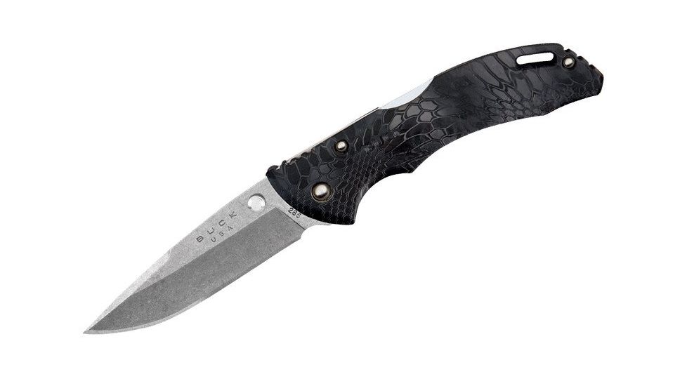 Buck Knives Bantam BLW Folding Knife, 3 1/8in 420HC Stainless Steel Blade, Kryptek Typhon Camo 0285CMS27