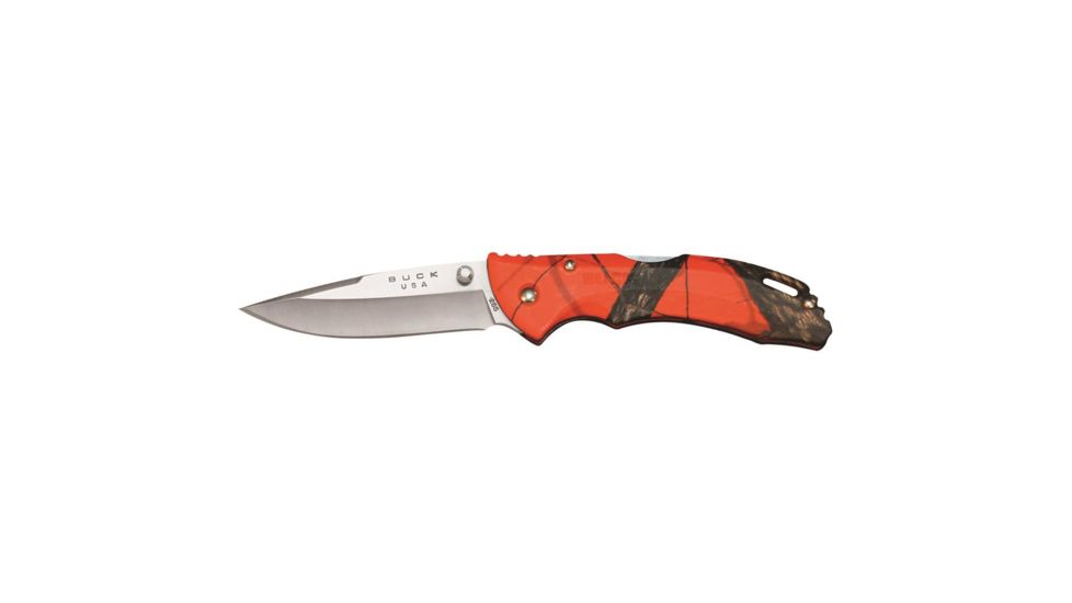 Buck Knives Bantam BLW Folding Knife, Mossy Oak Blaze 3896