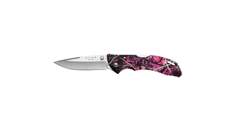 Buck Knives Bantam BLW Knife, Muddy Girl, 10702