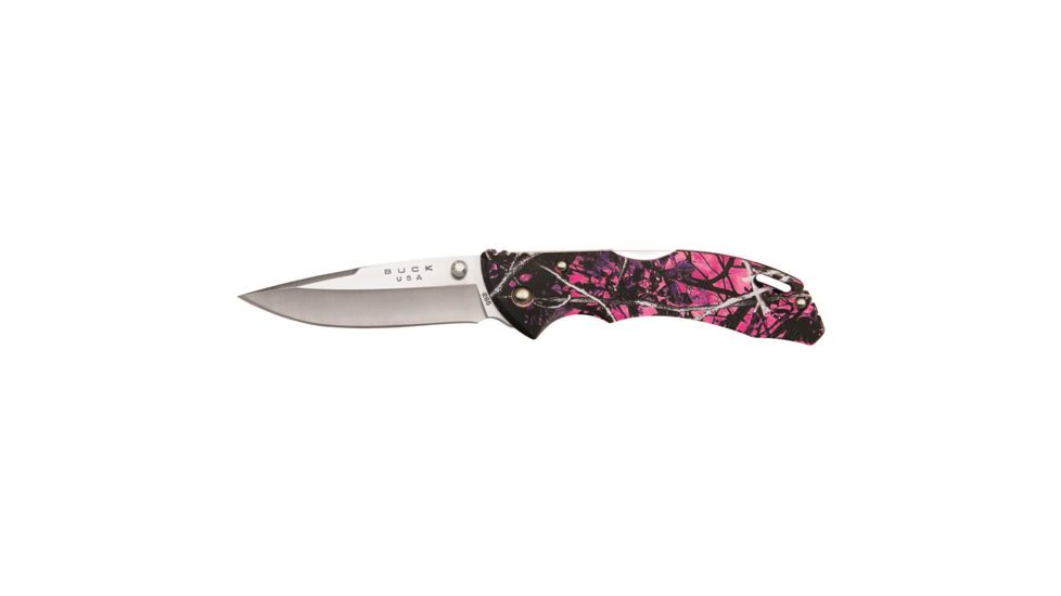 Buck Knives Bantam BLW Knife, Muddy Girl 10702