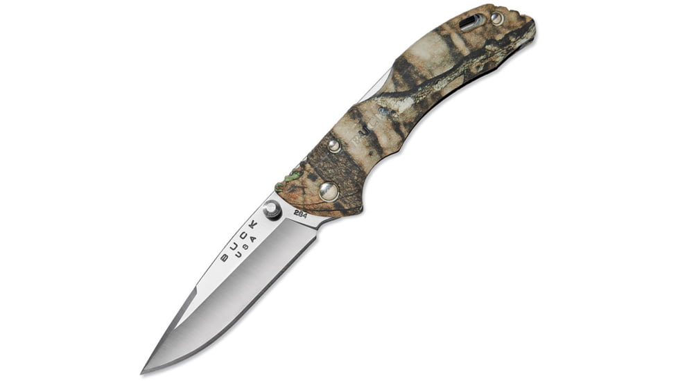Buck Knives Bantam Mossy Oak Lockback Folding Knife,2.75in,420HC Steel,Drop Point, Handle BU284CMS22