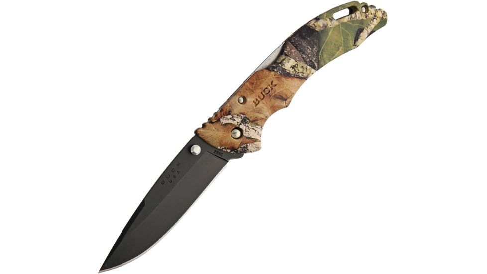 Buck Knives BHW Bantam Mossy Oak Folding Knife,3.5in,420HC Steel,Drop Point,Mossy Oak Camo,ETP Handle BU10633