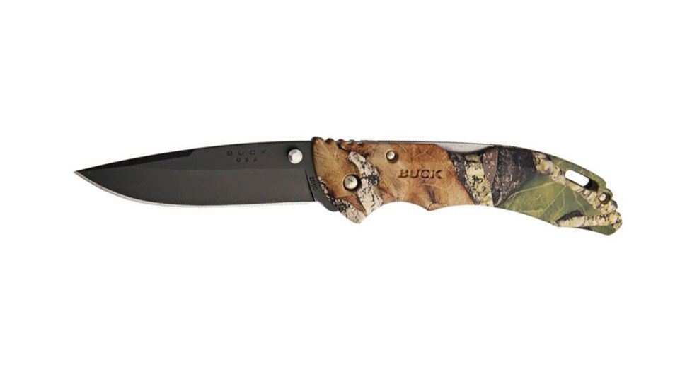 Buck Knives BHW Bantam Mossy Oak Folding Knife,3.5in,420HC Steel,Drop Point,Mossy Oak Camo,ETP Handle, BU10633