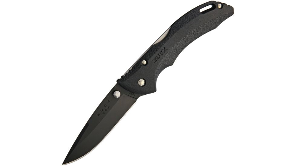 Buck Knives BLW Bantam Black Folding Knife,3in,420HC Steel,Drop Point,Black,ETP Handle BU10590