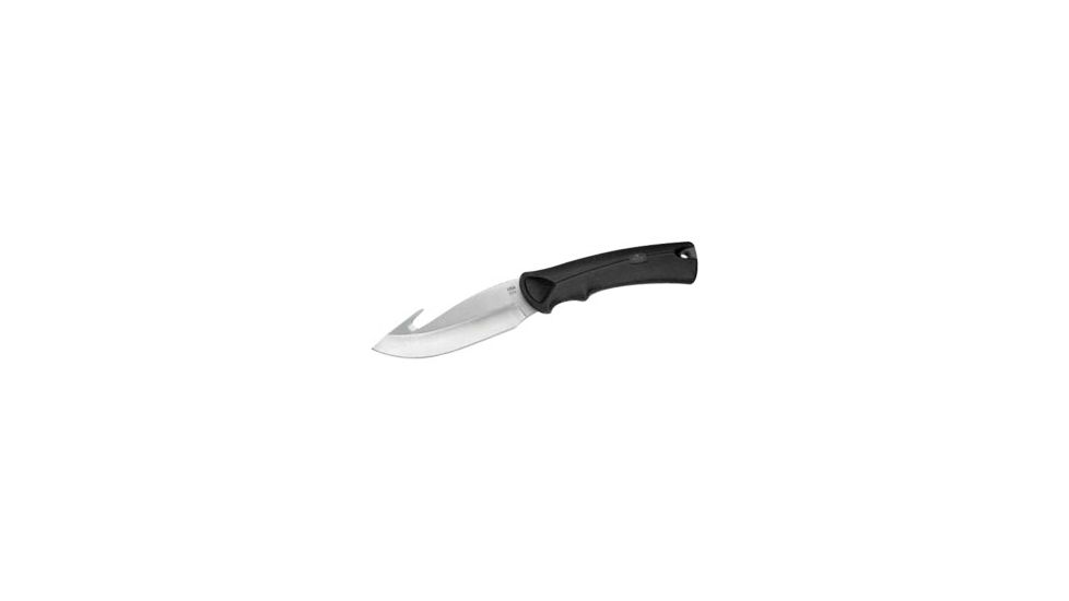 Buck Knives BuckLite MAX Hunting Knife, Fixed Style, 4" Blade, Plain, Gut Hook, Stainless Steel 0679BKG