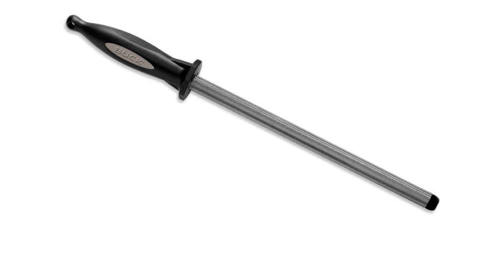 Buck Knives EdgeTek Ultra Steel 10in Diamond Knife Sharpener, Tri-Grit, 97082B/6253