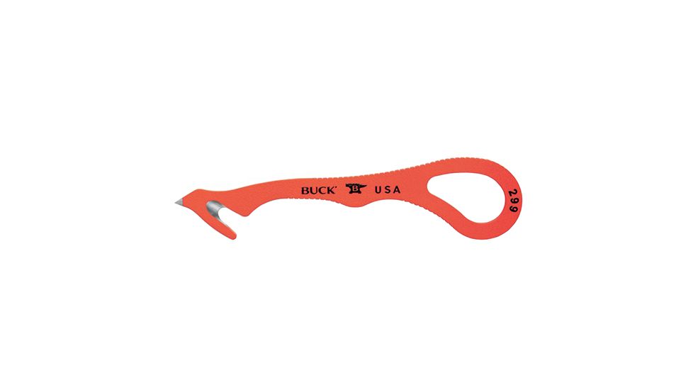Buck Knives Ergo Strap Cutter w/ Glass Break 0299ORG