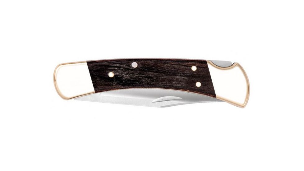 Buck Knives Folding Hunter Knife, Grooved Box, 0110BRSFG