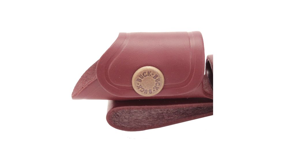Buck Knives Leather Knife Sheath, 1770, Burgundy, Skinner Cocobola 191637