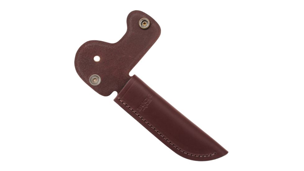 Buck Knives Leather Knife Sheath, 7863, Burgundy, Pathfinder Cocobola 191639