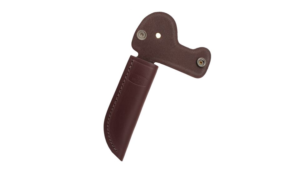 Buck Knives Leather Knife Sheath, 7864, Burgundy, Personal 191649