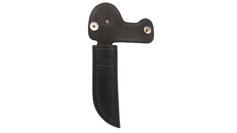 Buck Knives Leather Knife Sheath, 165, Black, Personal 191650