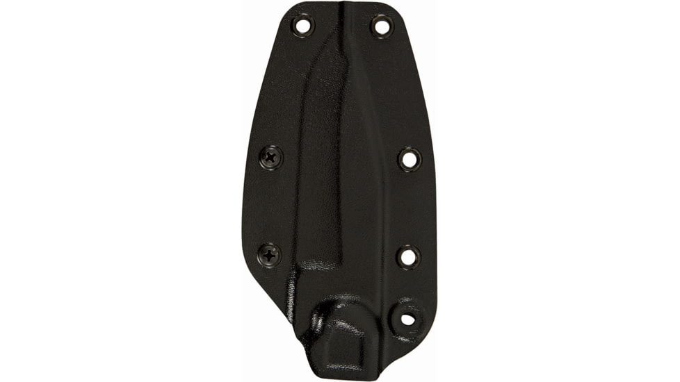Buck Knives Matt Would Go 2 Fixed Blade Knife, 9in Overall, 4in Black 5160 Carbon Steel Blade, Multi Micarta Handle, Glass Breaker, Black Kydex Belt Sheath, Multi, 12346