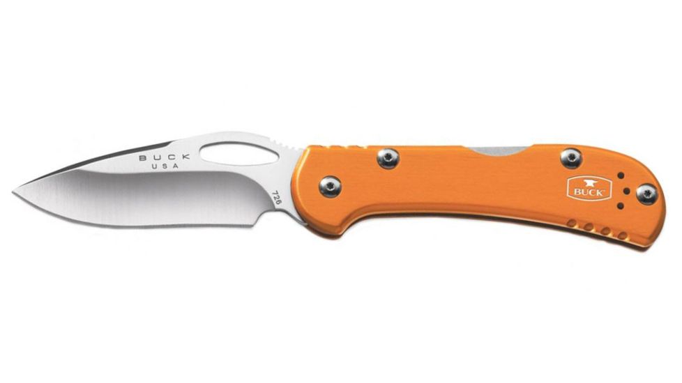 Buck Knives Mini SpitFire Knife, Orange 191686