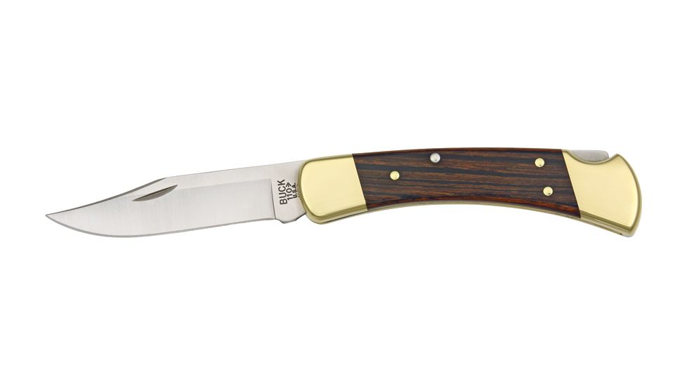 Buck Knives Model 110 Folding Hunter Knife BU110BRSCB