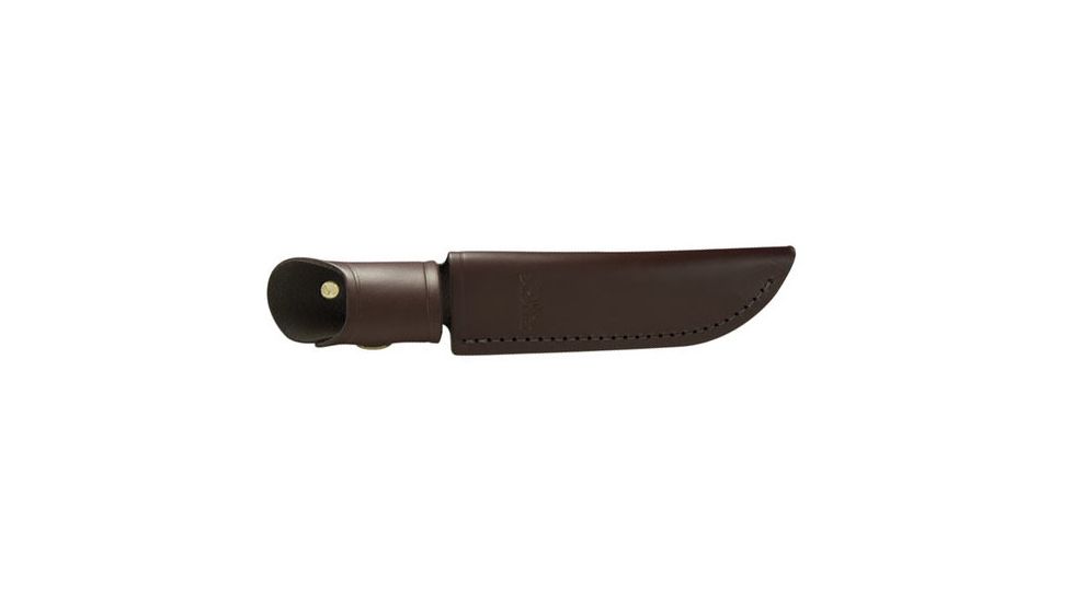 Buck Knives Pathfinder, Cocobolo Handle, Plain, Leather Sheath, NO 105BRS