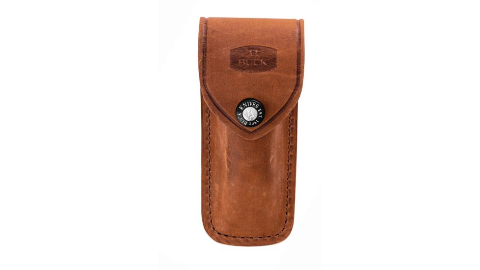Buck Knives Ranger Genuine Leather Sheath, Distressed Brown, 0112-06-BR