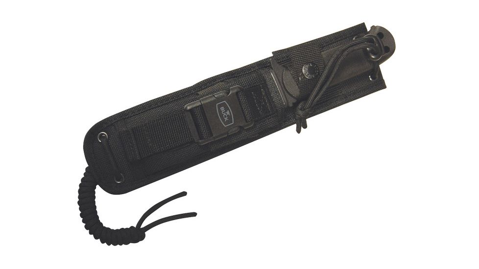 Buck Knives Sentry Heavy Duty Polyester Sheath, M.O.L.L.E, Black 0822-15-BK
