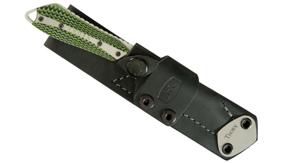 Buck Knives Thorn Outdoor Fixed Blade Knife, Green 0017GRS