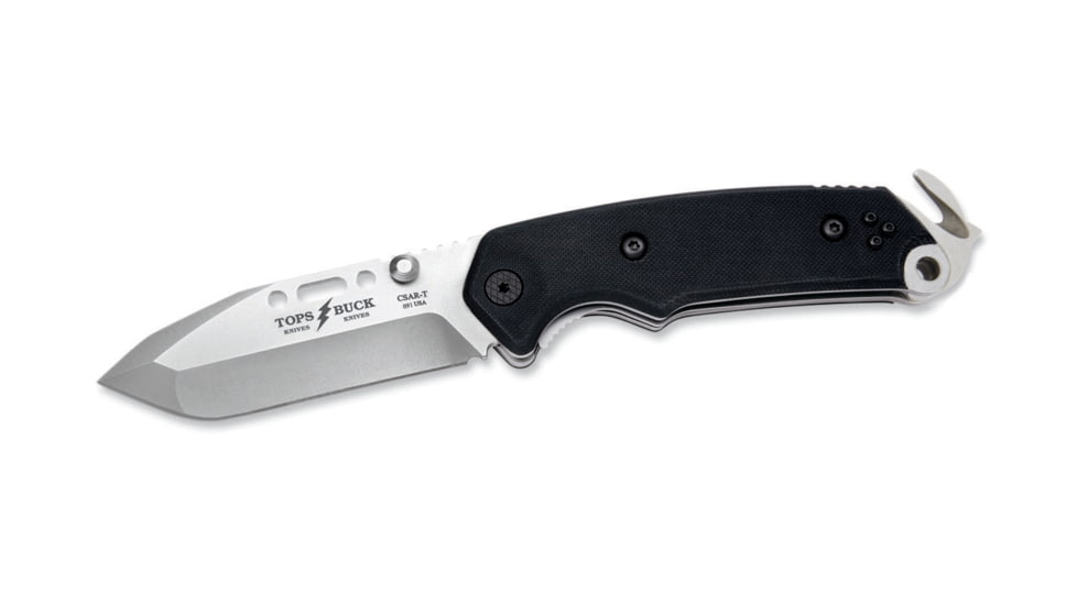 Buck Knives TOPS/Buck CSAR-T Responder Fixed Blade Knife, G10 Handle, 0091BKSTP