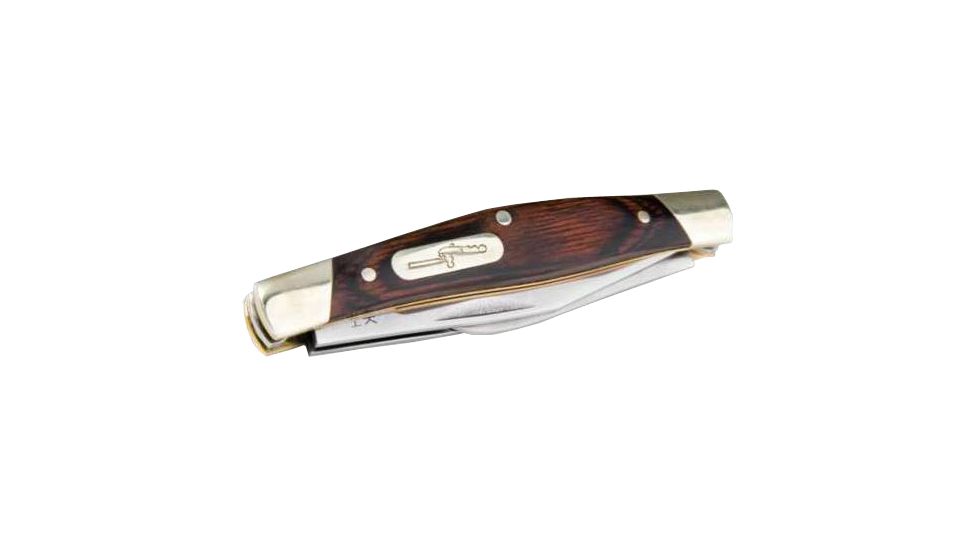 Buck Knives Trio 420J2 Stainless Steel Woodgrain, 0373BRS