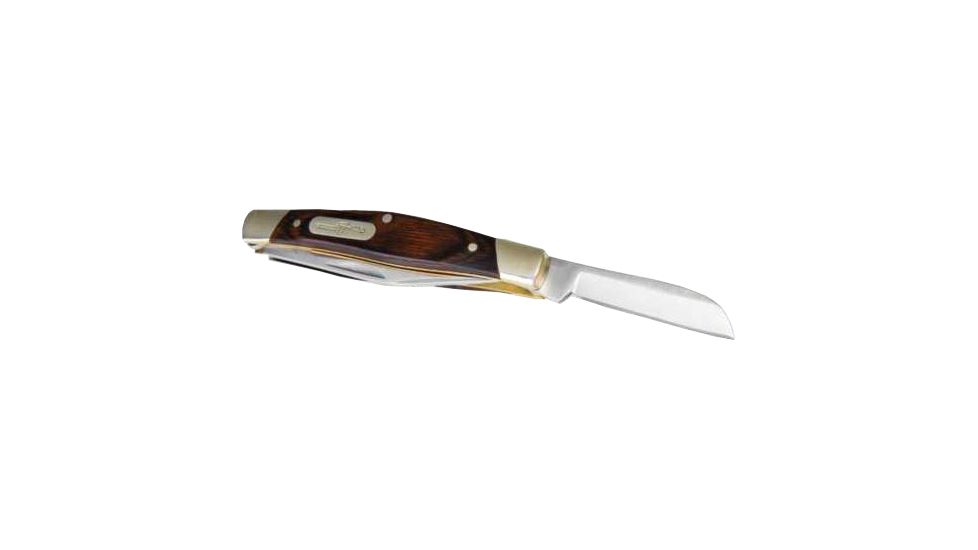 Buck Knives Trio 420J2 Stainless Steel Woodgrain, 0373BRS