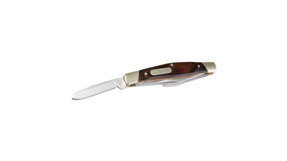 Buck Knives Trio 420J2 Stainless Steel Woodgrain, 0373BRS