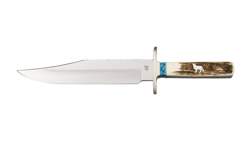 Buck Knives WBC Wolf Spirit Bowie Knife BU916EKSLE