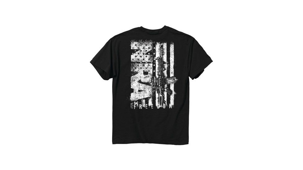 Buck Wear T-shirt ''nra Grit'' S-sleeve Black Med