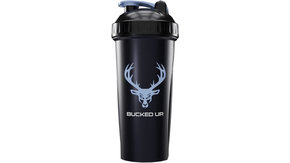 Bucked Up 28 oz Perfect Shaker, Black/Blue, 9000139