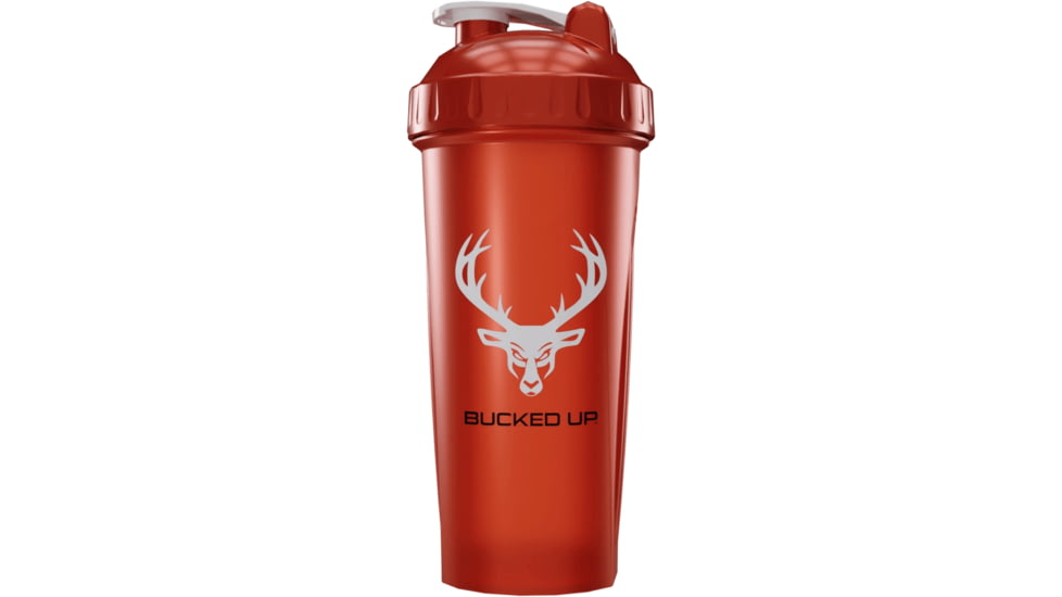 Bucked Up 28 oz Perfect Shaker, Red/White, 9000209